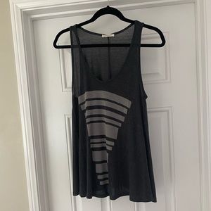 Women’s Phanuel dark gray tank top shirt size Small